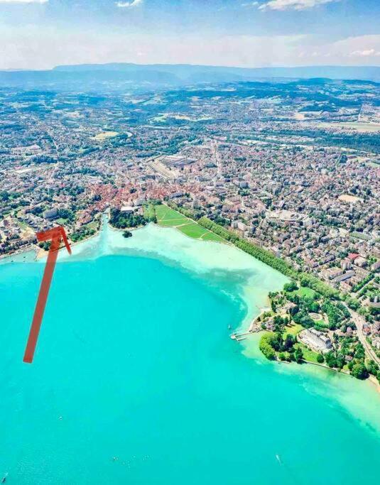 Le Panorama - Vue Lac Et Montagne Avec Parking Annecy Luaran gambar